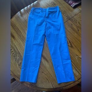 Don Caster Vintage Pencil Pant, Size 12, Electric Blue